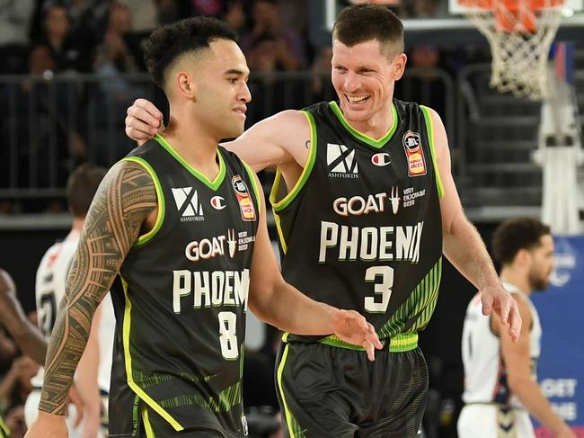 Izayah Le’Afa and Cameron Gliddon won’t return to the Phoenix in NBL23. Picture: Getty Images