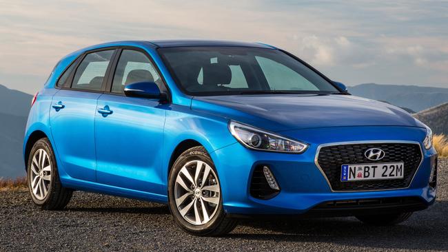 The Hyundai i30 hatch has been a popular choice for buyers for several years. Picture: Supplied.