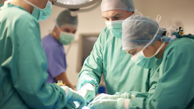 The female patient passed wind during cervical surgery causing the laser being used to ignite and start a fire that badly burned her. Picture; istock