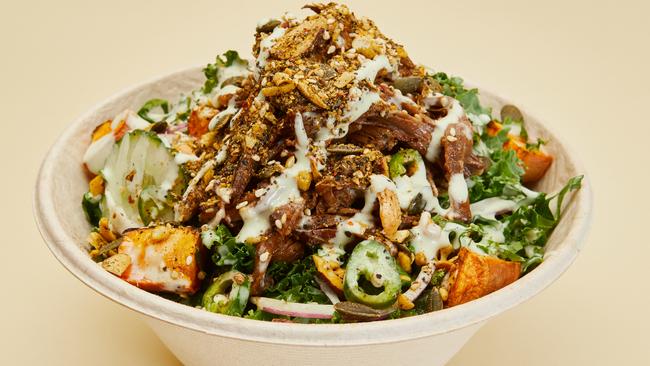 Fishbowl offers healthy Asian-inspired salad bowls priced below $20. Picture: Supplied