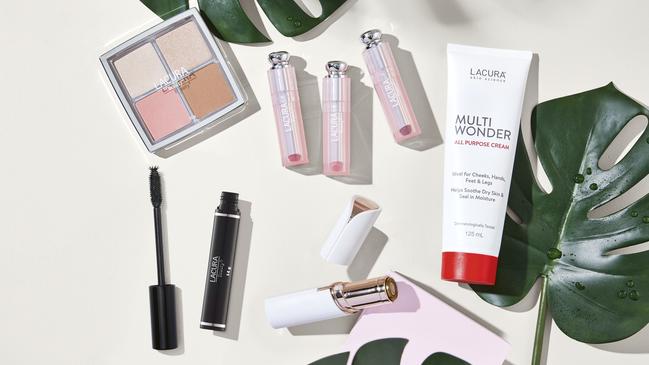 A slew of new beauty products are also hitting shelves including a $10 tinted lip balm that looks to be the perfect dupe for one of Dior’s most popular products. Picture: Supplied