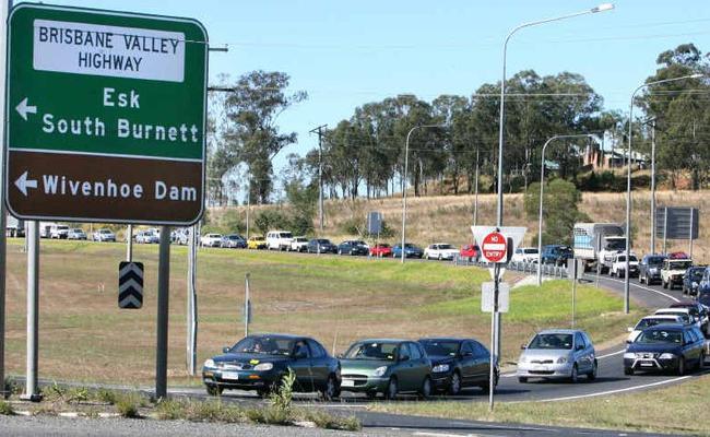 Mining tax opposition puts funding for infrastructure such as the Blacksoil interchange upgrade at risk, MP Shayne Neumann says. . Picture: File