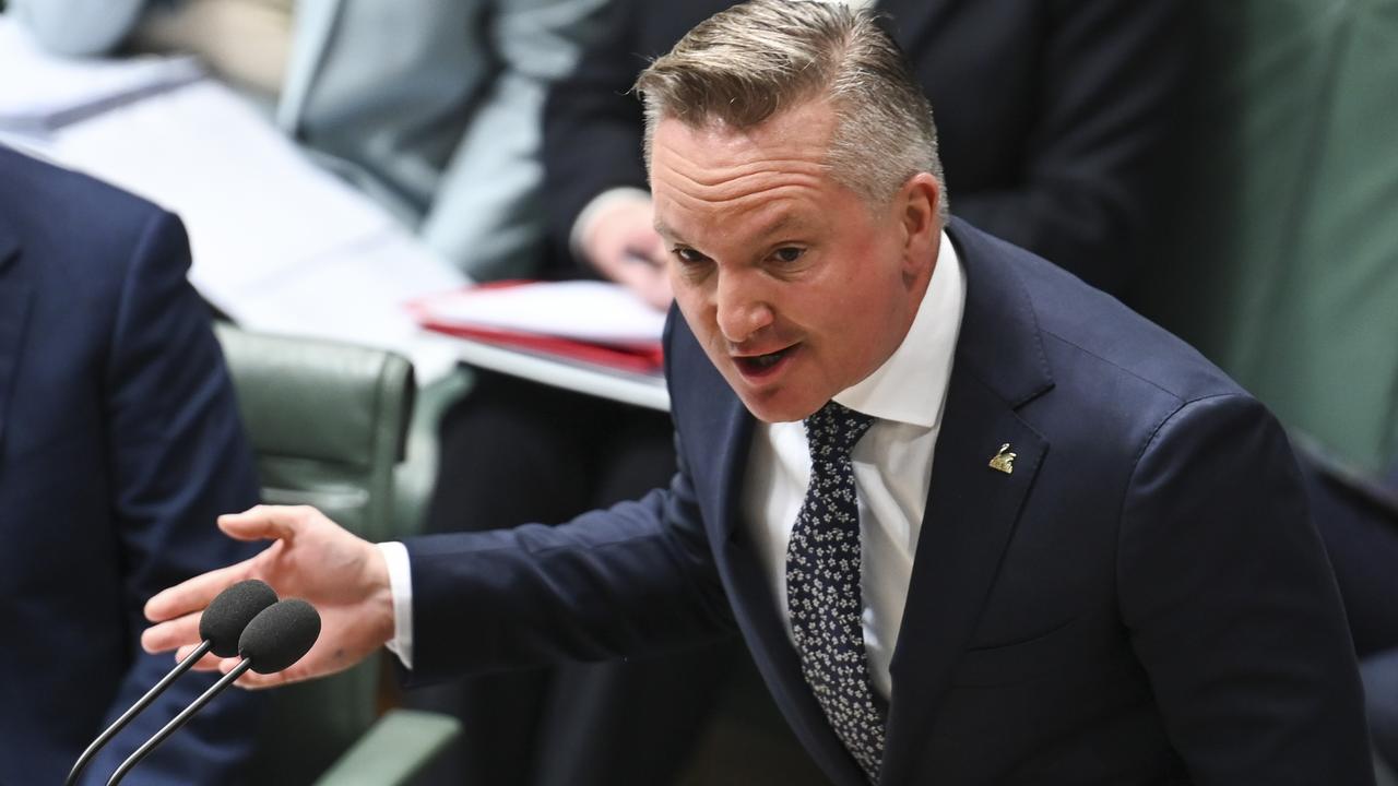 Climate Change and Energy Chris Bowen. Picture: NCA NewsWire / Martin Ollman