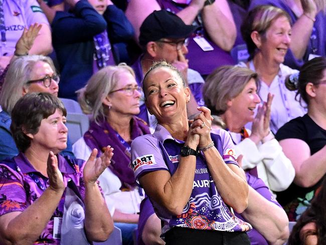 Will Firebirds stand in co-coach Katie Walker get the full time coaching gig? Picture: Bradley Kanaris/Getty Images