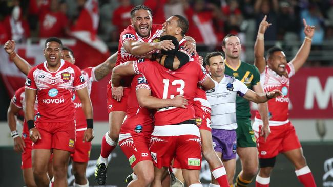 Tonga’s success is changing the face of international rugby league. Picture: Fiona Goodall