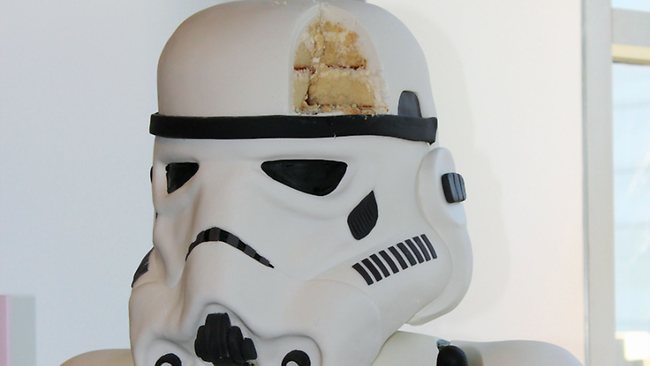 Storm Trooper cake – fresh on the menu at the Death Star canteen | news ...