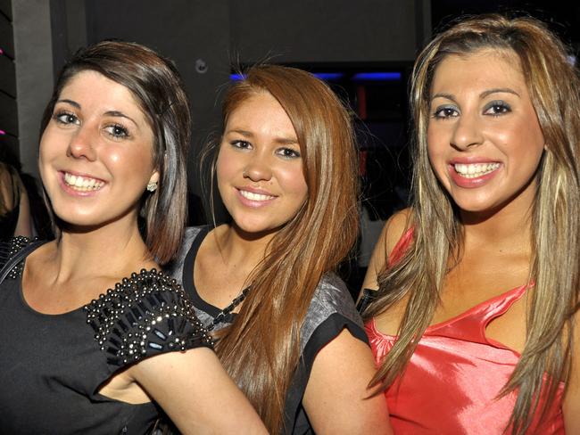 RAVE 11th DECEMBER 2010. Eureka. Alannah Bisinelia, Hayley Fisher And Lauren Mona