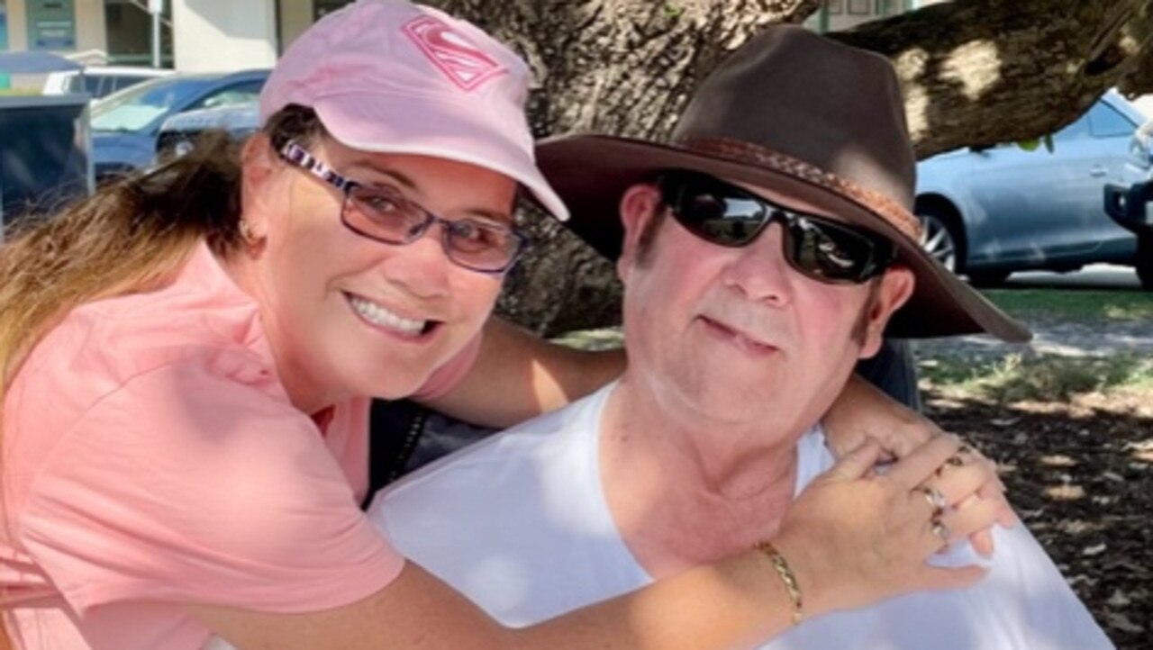 Greg Renford with daughter Jacquie Croucher for Father's Day 2023 at Cotton Tree.