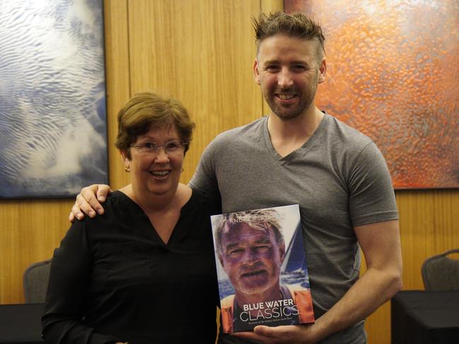 Co-authors of Blue Water Classics, Sydney-based journalist Di Pearson and Tasmanian photographer Andrew Wilson.