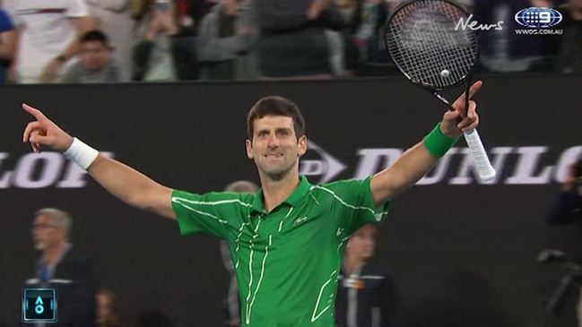 Australian Open: Djokovic takes out Grand Slam after epic tantrum