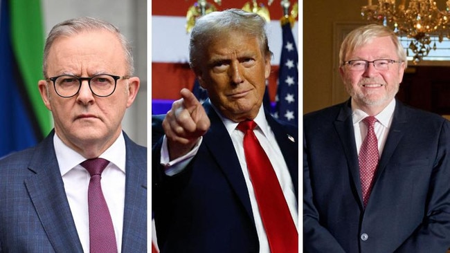 In his first detailed public comments since Donald Trump’s election, Kevin Rudd has portrayed Australia as an ally that was willing to actively pursue closer ties with the new US administration.