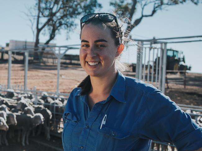 Western Australia sheep producer Emily Stretch. Picture: Supplied