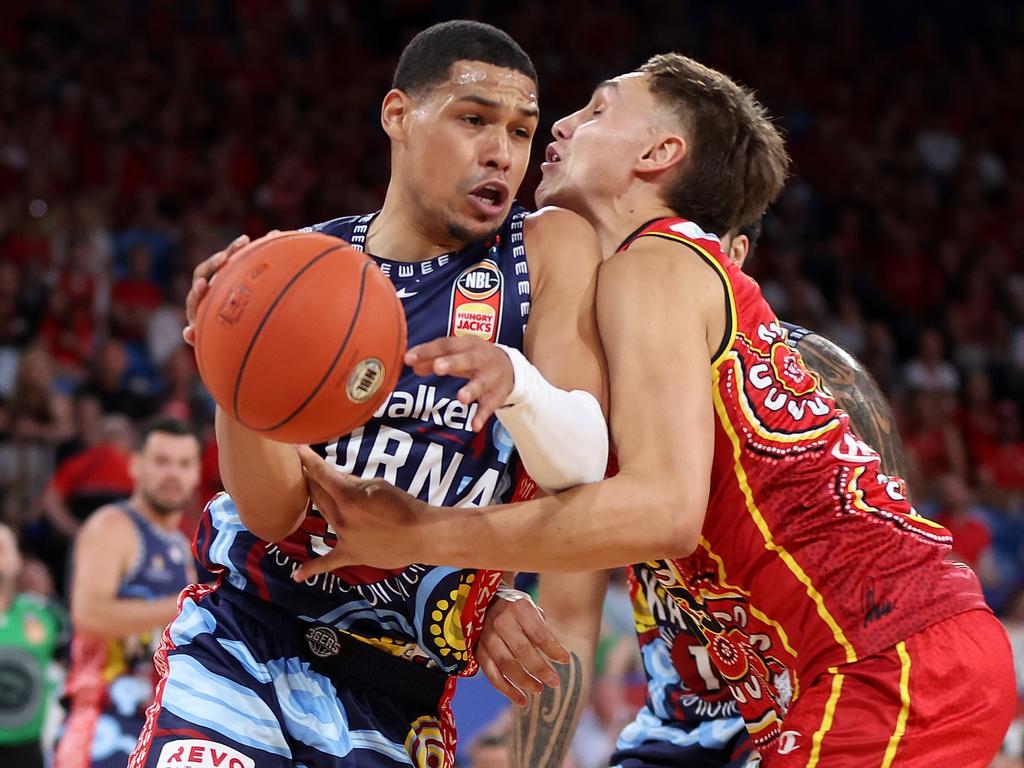 The 36ers and Perth Wildcats will clash in the final round of the regular season. Picture: Paul Kane/Getty Images