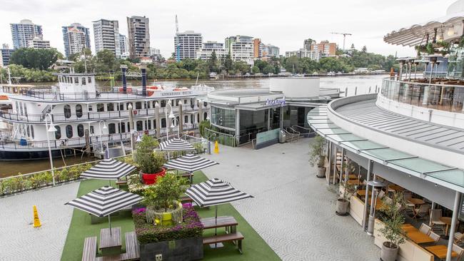 Boozy lunches at Eagle St Pier helped shape Brisbane. Picture: Richard Walker