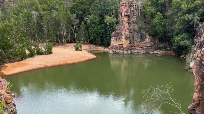 Butterfly Gorge is closed to swimming for the rest of 2023. Picture: Annabel Bowles