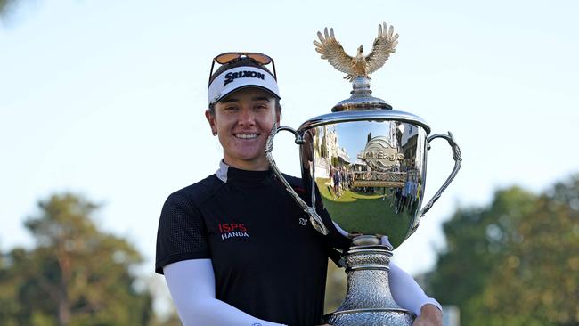 Green now has her sights on another trophy to add to her collection. Picture: AFP