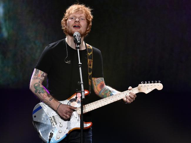 Ed Sheeran has announced <i>The Mathematics </i>tour from February to March. Picture: Kevin Winter/Getty