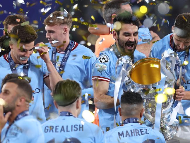 Manchester City’s long wait for Champions League glory is finally over. Picture: Alex Livesey/Danehouse/Getty Images