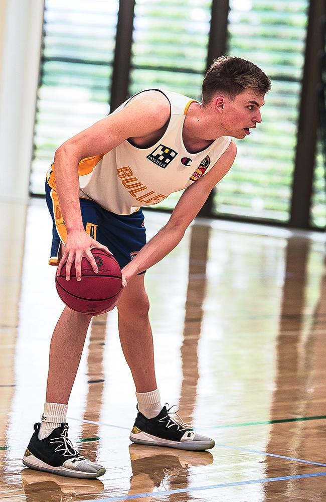 Brisbane Bullets development player Blake Jones. Picture credit: Brisbane Bullets.