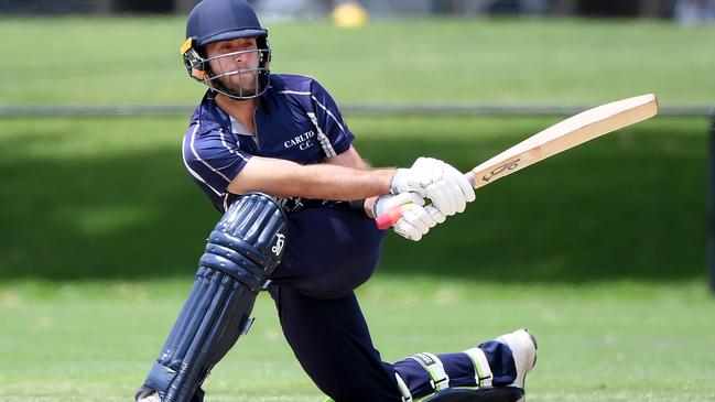 Cameron Stevenson in action for Carlton. Picture: Andy Brownbill