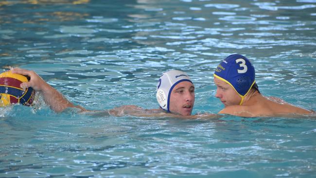 Water Polo Queensland Country Championships, 2nd World War Memorial Aquatic Centre, Rockhampton, February 18, 2023. Men, Mackay versus Sunshine Coast.