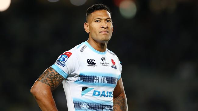 Israel Folau won’t go down without a fight. Picture: Getty