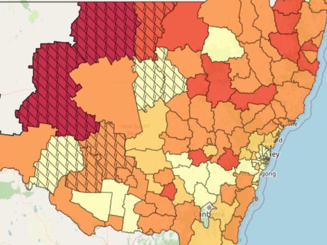 Child sex abuse map reveals horror finding