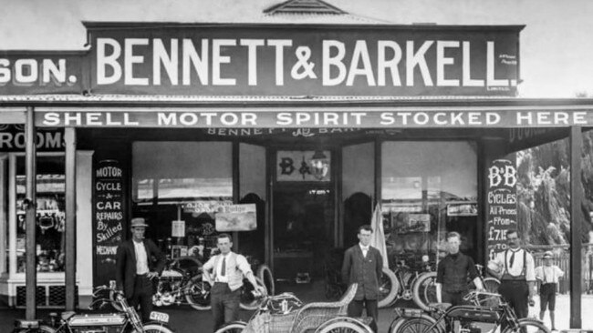 The former bike shop opened in 1908, Picture: Supplied