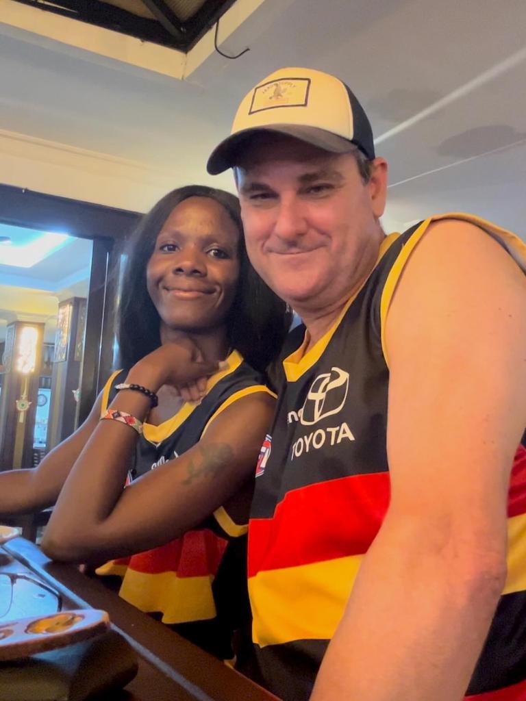 Formerly a fisherman in Port Lincoln, Mr Smith started a “new life” in Cairns in 2022, where he met Mrs Smith via dating app Tinder. Picture: Instagram