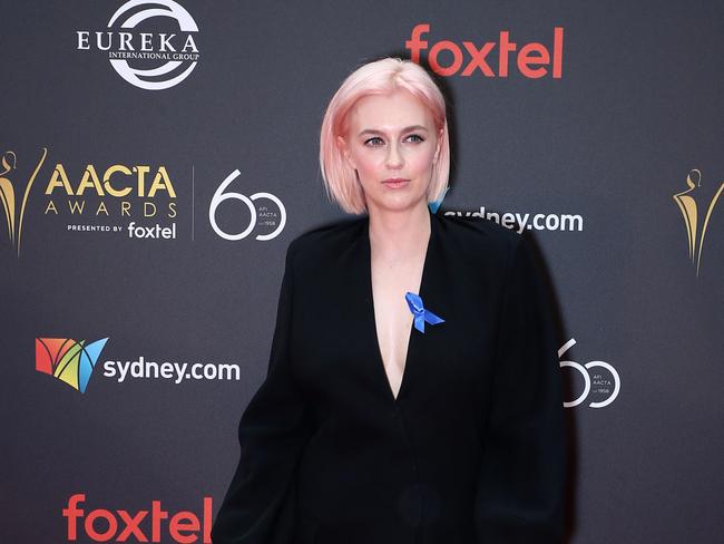 Gracie Otto, at the 2018 AACTA Awards, will show her film Desert Dash at Flickerfest 2019. Picture: matrixpictures.com.au