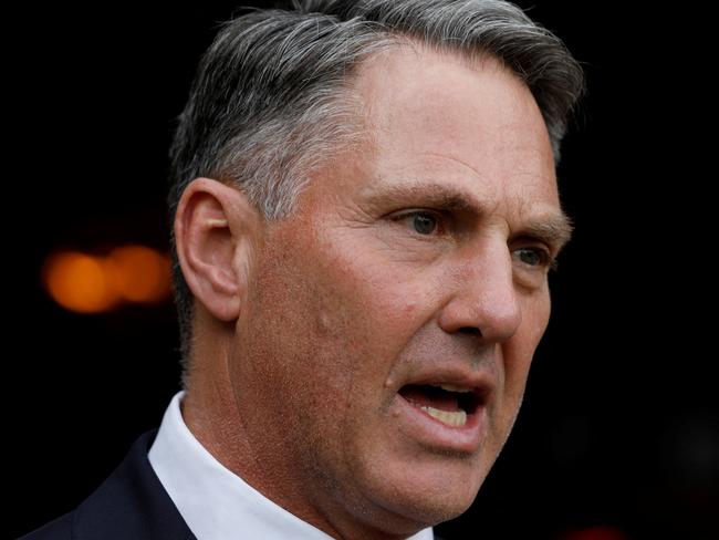 SHEFFIELD, ENGLAND - JULY 13:  Australia's Deputy Prime Minister and Defence Minister Richard Marles takes a tour of the Sheffield Forgemasters site, where steel used in defence programmes including a future fleet of nuclear-armed submarines is manufactured on July 13, 2024 in Sheffield, England. (Photo by Temilade Adelaja - WPA Pool/Getty Images)