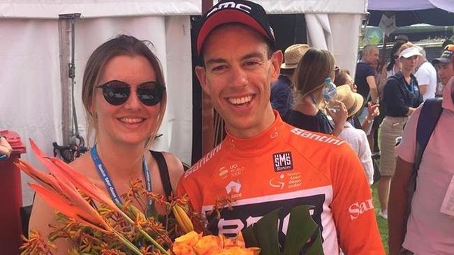 Richie Porte and his wife Gemma