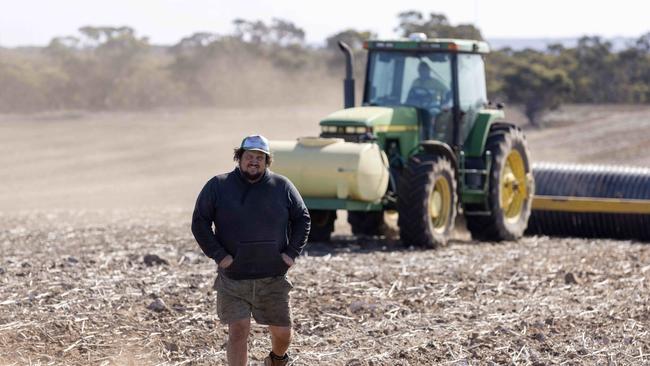 The dry weather is causing issues for supplies of feed and crops. Picture: Kelly Barnes