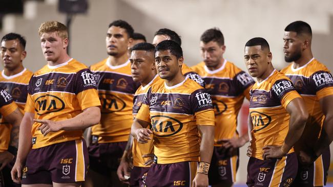 Brisbane have some difficult matches to round out the season and Seibold will have his work cut out for him. Picture: Getty Images.