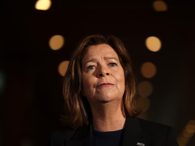 ACTU president Michele O'Neil is demanding a raft of changes. Picture: NCA NewsWire/Gary Ramage