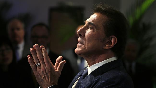  Steve Wynn stepped down as Wynn CEO last year over sexual harassment allegations. Pic: AP