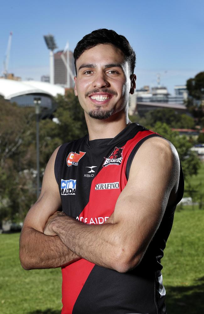 West Adelaide’s Izak Rankine. Picture: Sarah Reed