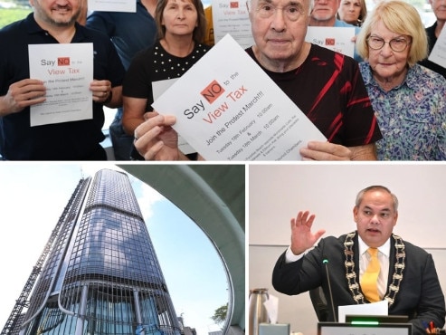 The View Tax vote at Gold Coast City Council. The View Tax Action Group wants a review.