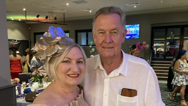 Lyndel and Spencer Slatter at the Gympie RSL Melbourne Cup luncheon November 1, 2022