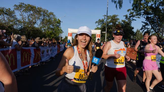 A record breaking number of runners took part in the 2025 edition of the annual NT City2Surf, Sunday, June 1. Picture: Pema Tamang Pakhrin