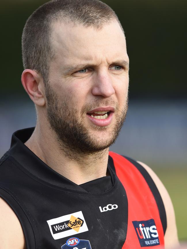 Frankston Bombers coach Beau Muston.