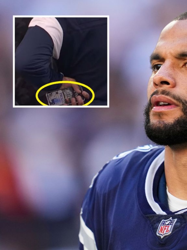 Alpha move right there, Huge weirdo vibes - Dak Prescott's phone  wallpaper splits opinions among NFL fans of social media