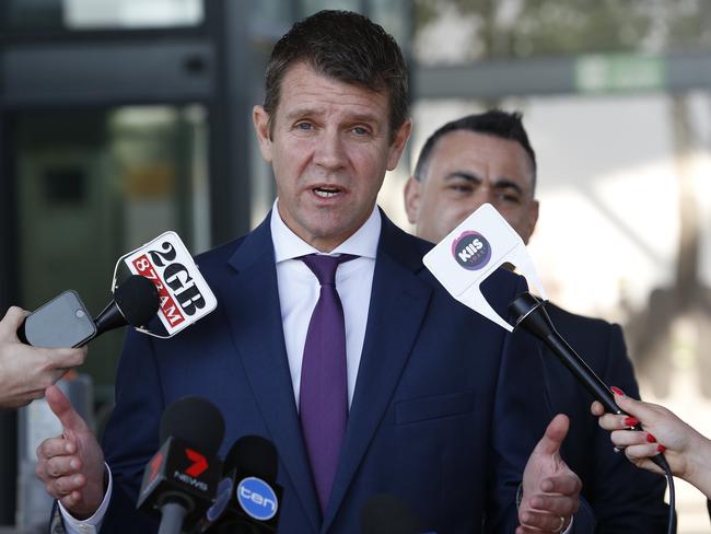 NSW Premier Mike Baird is supportive of plebiscites. Picture: Dave Swift.