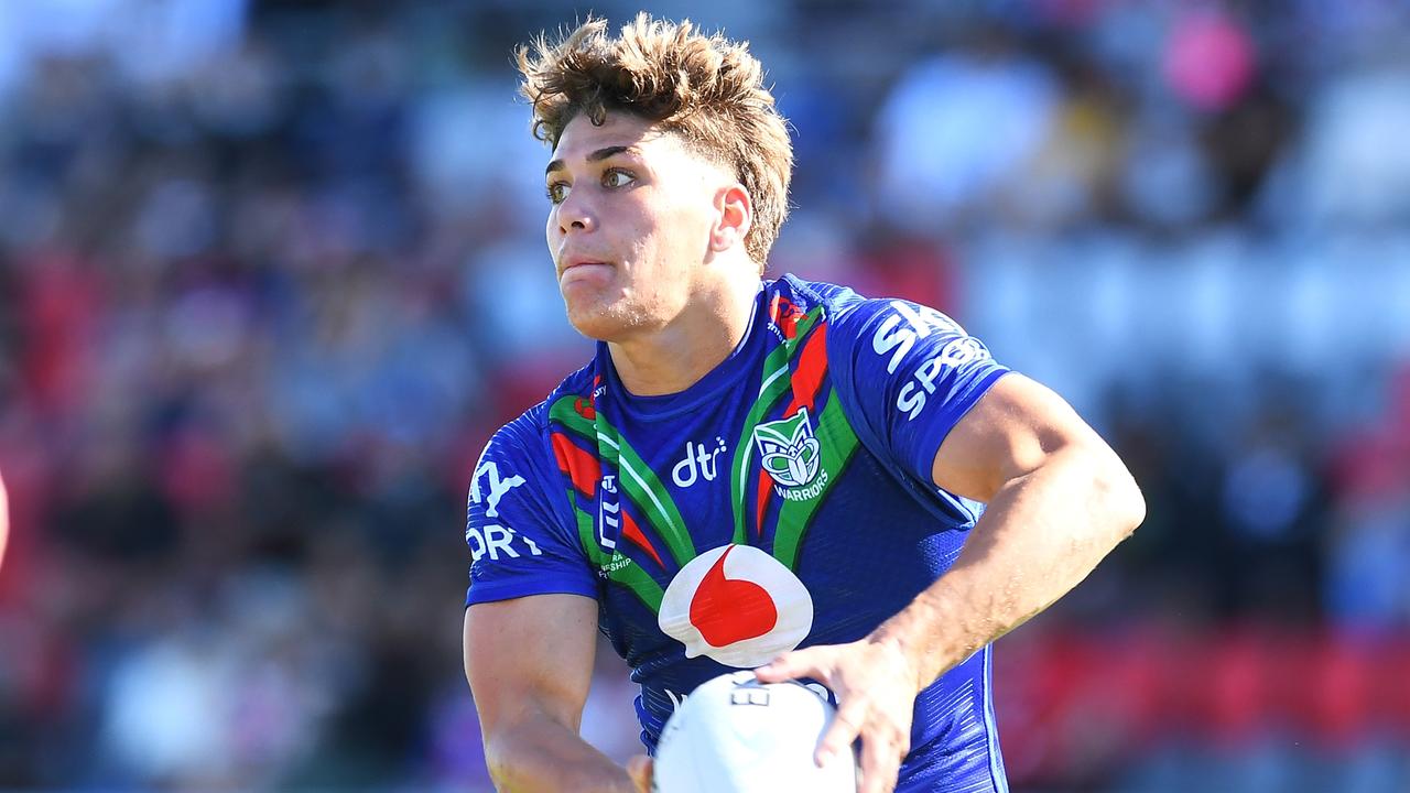 Reece Walsh played 16 NRL games for the Warriors this season. Photo by Albert Perez/Getty Images