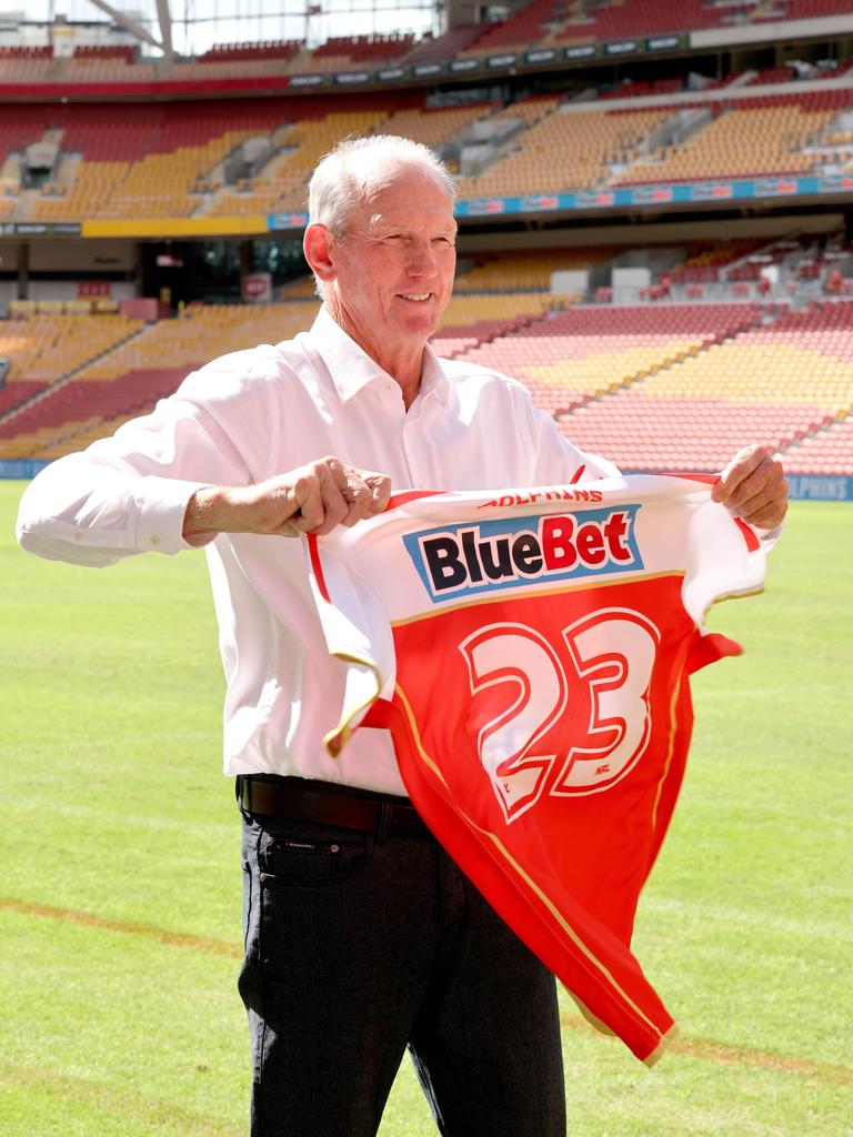 Wayne Bennett coach of The Dolphins.