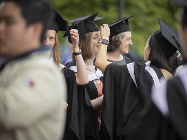UTAS graduations. School of College of Health and Medicine Graduate Research. Picture: RICHARD JUPE