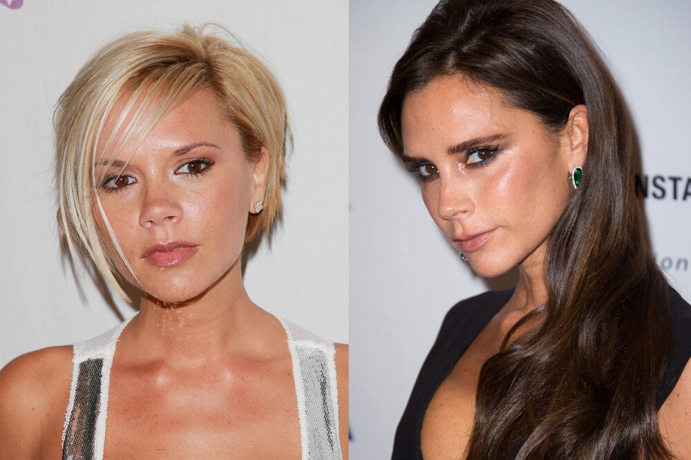 <h2><strong>Victoria Beckham</strong></h2><p>We can't decide which is more iconic, Posh as her naturally chic brunette, or as her flamboyant '00s alter-ego.&nbsp;</p>