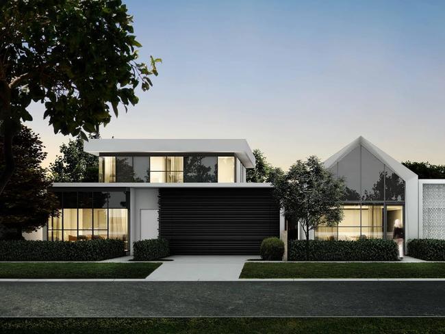 An artist’s impression of Sunland’s Dahlia development in North Kellyville.