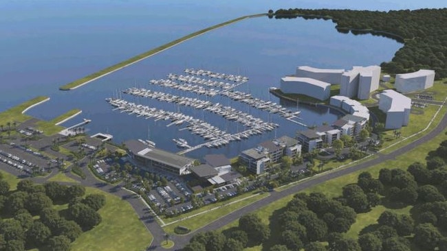 MAKING WAVES: Plans for the Gateway Marina in the recent Bundaberg Regional Council ordinary meeting.