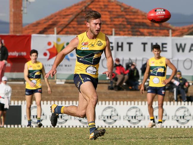 The Eagles’ Tom Gray. Picture: AAP/Emma Brasier.